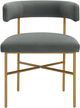 TOV Furniture Kim Grey Performance Velvet Chair-0
