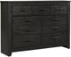 Signature Design by Ashley® Brinxton 2-Piece Charcoal King Panel Bed Set-2