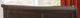Durham Furniture Vineyard Creek Blackened Mocha Queen Sleigh Bed with Low Footboard-1