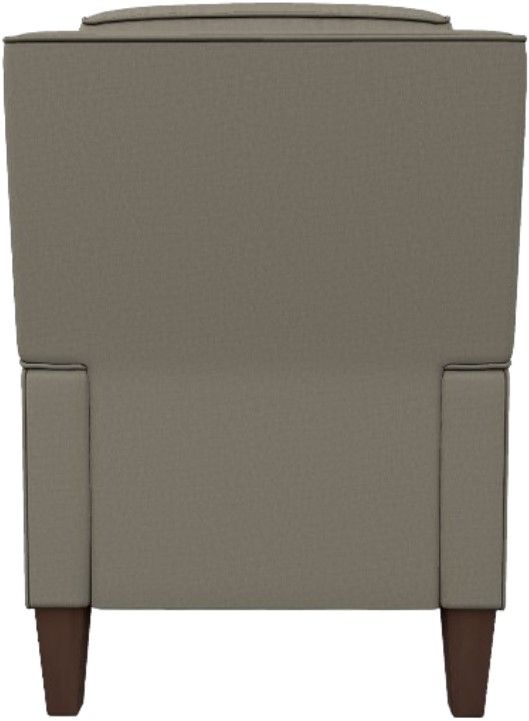 Best® Home Furnishings Customizable Pauley Manual High Leg Recliner with Dark Walnut Legs-3
