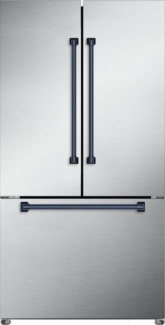 Thor Kitchen® Gordon Ramsay Series 36 in. 20.3 Cu. Ft. Stainless Steel Counter Depth French Door Refrigerator