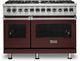Viking® 5 Series 48" Kalamata Red Pro Style Dual Fuel Natural Gas Range-0