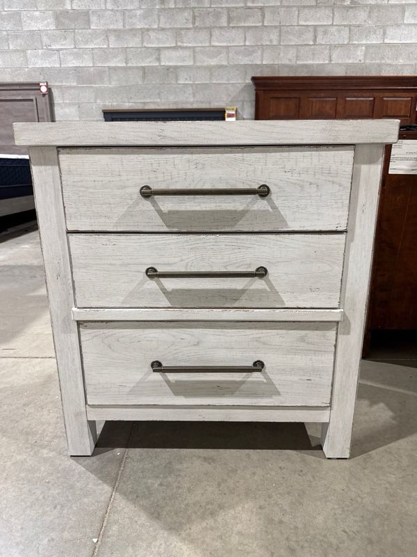 Clearance Liberty Furniture Modern Farmhouse Flea Market White Nightstand-0