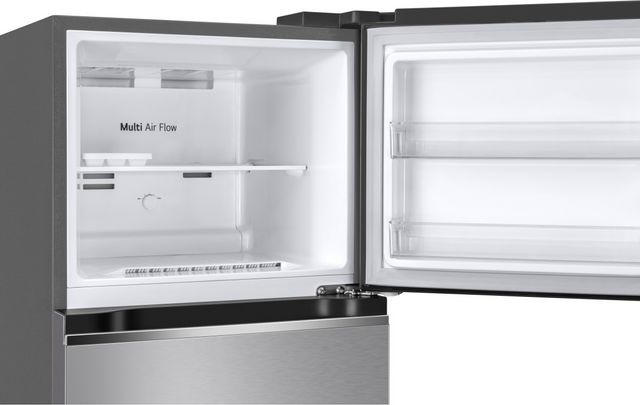 LG 11.1 Cu. Ft. Stainless Steel Look Counter Depth Top Freezer Refrigerator-9