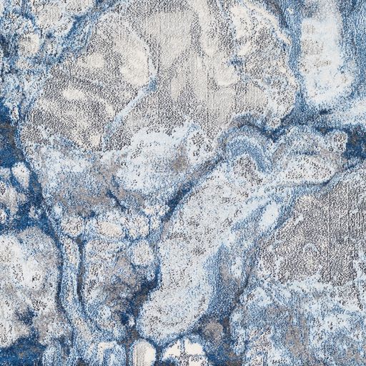 Surya Aberdine Bright Blue 2'x3' Throw Rug-2