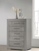 Coaster® Ives Gray High Gloss Chest-4