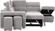 Primo™ International Pamina Dark Grey Right-Arm Facing Sleeper Sectional-4