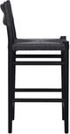 Four Hands Lomas Vintage Coal Wooden/Woven Outdoor Counter Stool-3