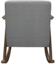 Homelegance® Waithe Dark Walnut/Gray Rocking Chair-4