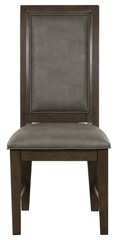 New Classic® Home Furnishings Cityscape Walnut Dining Chair-2