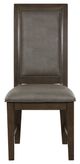 New Classic® Home Furnishings Cityscape Walnut Dining Chair-2