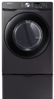Samsung 7.5 Cu. Ft. Black Stainless Steel Front Load Electric Dryer-1