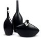 Le Present Black 16" Bottle Vase-1