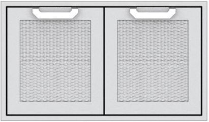 Hestan® Professional 36" Stainless Steel Outdoor Double Access Door-0