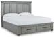 Signature Design by Ashley® Russelyn 5-Piece Gray Queen Storage Bed Set-1
