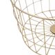 A & B Home 2-Piece Gold Basket Set-4