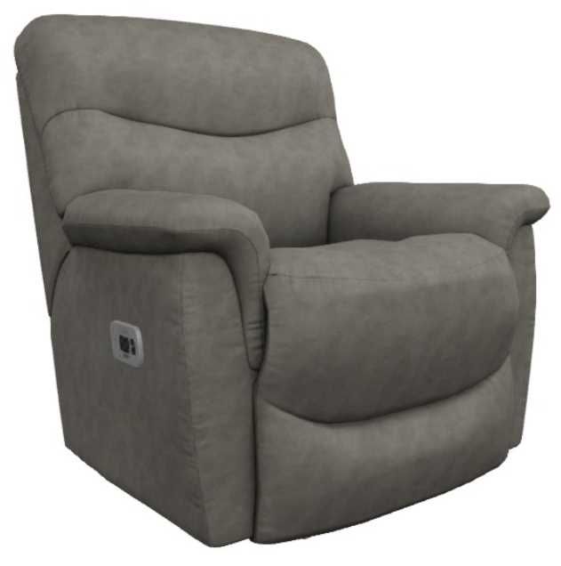 La-Z-Boy® James Lead Power Wall Recliner with Headrest and Lumbar-0