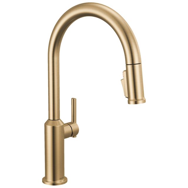 Delta Cordova™ Lumicoat® Champagne Bronze Single Handle Lever Kitchen Faucet-0