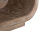 International Furniture Direct Balam Brown/Stained White Bench with Open Storage-4