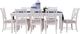 American Woodcrafters 6510 Cottage Traditions 7-Piece Clean White Dining Set-0