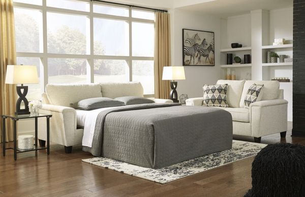 Signature Design by Ashley Abinger Natural Queen Sofa Sleeper