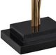 Currey & Company Heirloom Antique Brass/Black Console Table Lamp-4