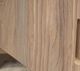 International Furniture Direct Natural Parota Brown 70" Electric Fireplace -4