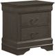 Homelegance® Mayville Stained Gray Nightstand-0