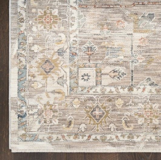 Nourison Home™ Antique Fusion Ivory 5'x8' Style 1 Area Rug-4