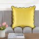 Stylecraft Tamara Day Yellow 22" Down Fill Designer Pillow-1