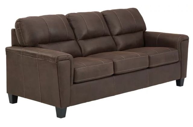 Signature Design by Ashley® Navi 3-Piece Chestnut Living Room Seating Set with Recliner-1