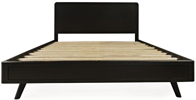 Jofran Inc. Marlowe Black King Panel Bed-2