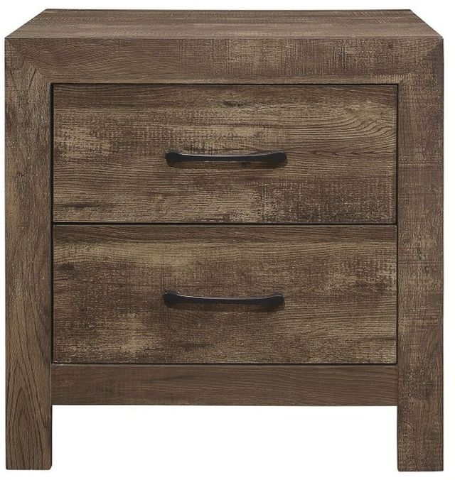 Homelegance® Corbin Rustic Brown Nightstand-2