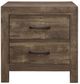 Homelegance® Corbin Rustic Brown Nightstand-2
