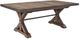 Intercon Taos Canyon Brown Trestle Dining Table-0