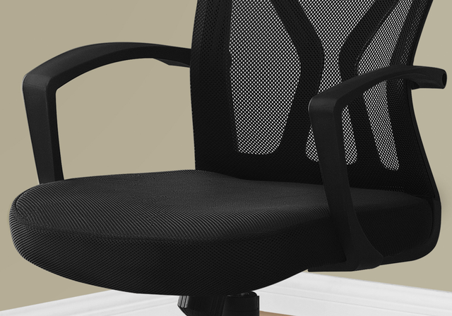 Monarch Specialties Inc. Black Office Chair-2