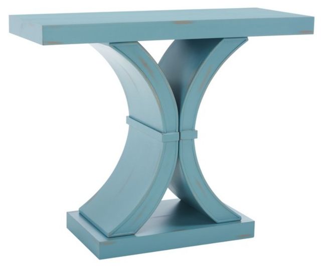 Safavieh Dryden Blue Console Table-0