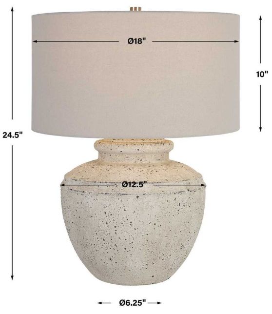 Uttermost® Artifact Aged Stone Table Lamp-2
