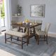Emerald Home Seneca 2-Piece Beige/Brown Upholstered Counter Stool Set-1