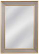 Bassett Mirror Doubled Antique Gold/Silver Leaf Wall Mirror-0