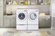 LG White Front Load Washer & Electric Dryer Laundry Pair-3