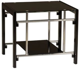 Powell® Rectangular Black End Table