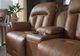 Best® Home Furnishings Customizable Suitably Leather Power Reclining Rocker Console Loveseat-3