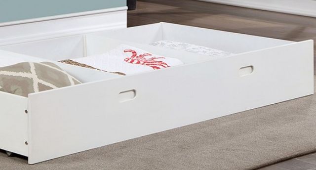 Furniture of America® Priam White Trundle