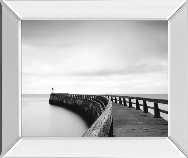 Classy Art Into the Mist by Papiorek Mirror Framed Wall Art-1
