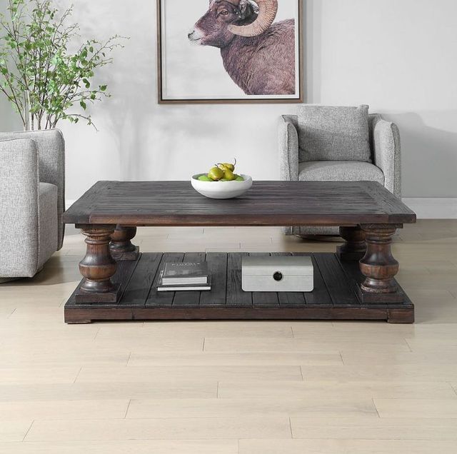 Uttermost® Stratford Walnut Coffee Table-1