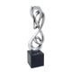 A & B Home Black/Chrome Sculpture-0
