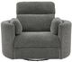 Signature Design by Ashley® Moonrae Lead Power Swivel Glider Recliner-3