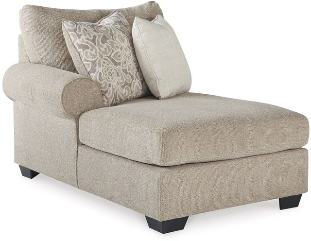 Benchcraft® Baranello 3-Piece Stone Left-Arm Facing Sofa Sectional and Chaise-2
