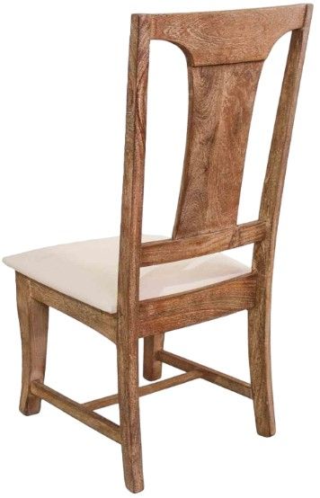 Home Trends & Design San Rafael Antique Oak Dining Chair-2